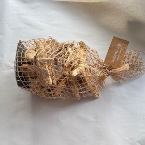 Natural Wood Pieces in Mesh Bag NWT DRIFTWOOD LIKE 8 pieces